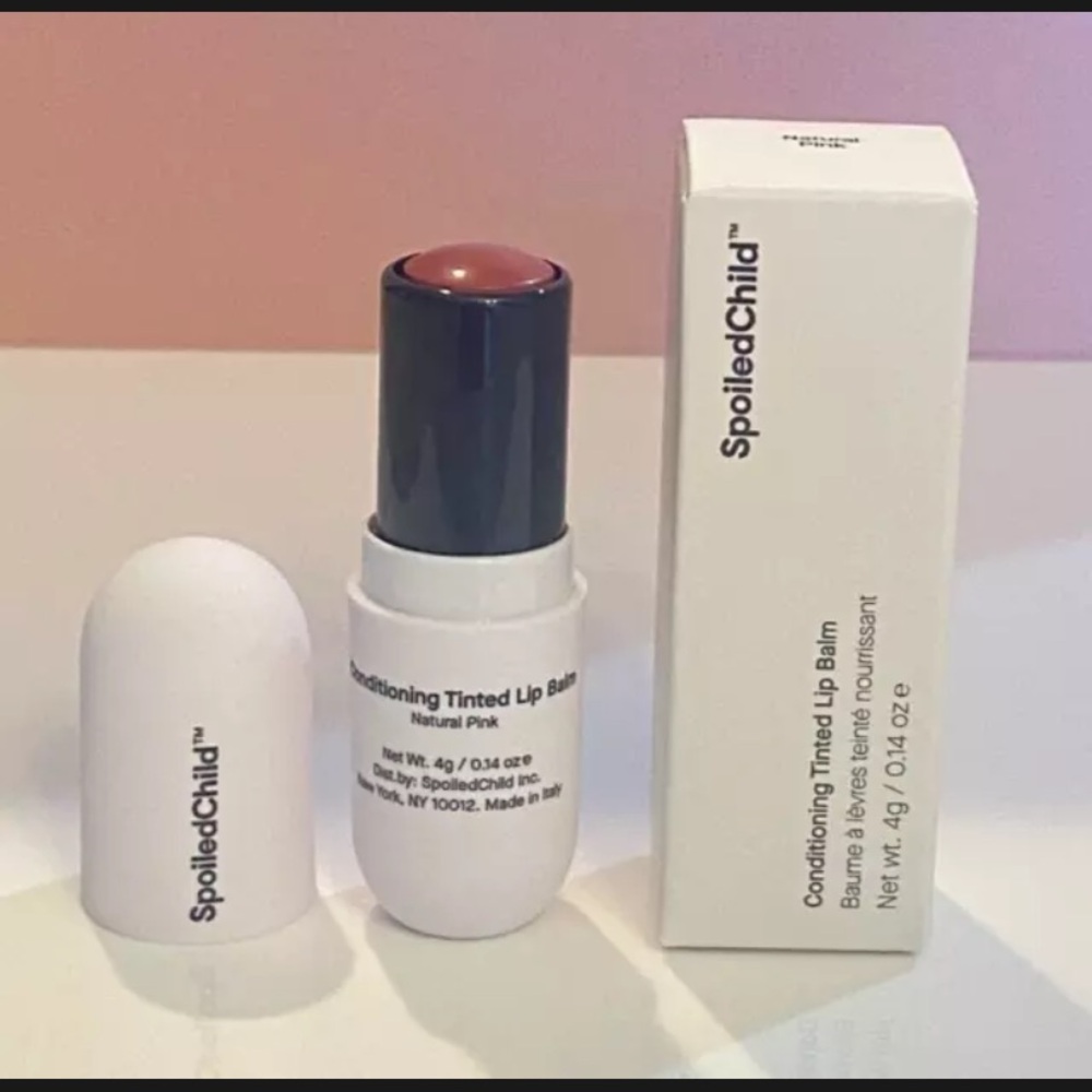New Spoiled Conditioning Tinted Lip Balm - Natural Pink